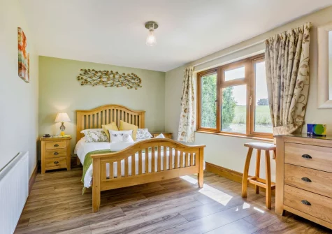 Bedroom #1 at Island View, South Molton