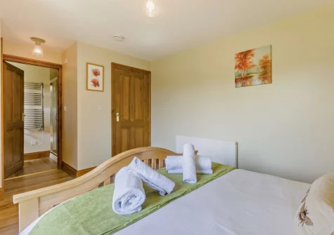 Bedroom #1 at Island View, South Molton