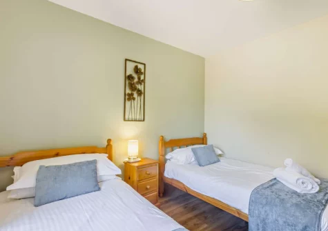 Bedroom #2 at Island View, South Molton