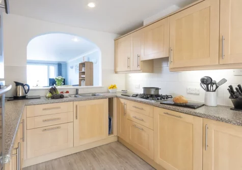 The kitchen at Ivory, Carbis Bay
