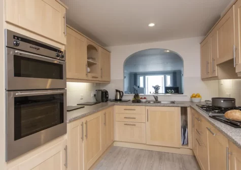 The kitchen at Ivory, Carbis Bay