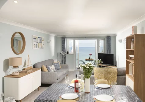 The dining area at Ivory, Carbis Bay