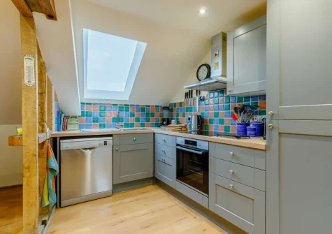 The kitchen at Ivy Barn, Braunton