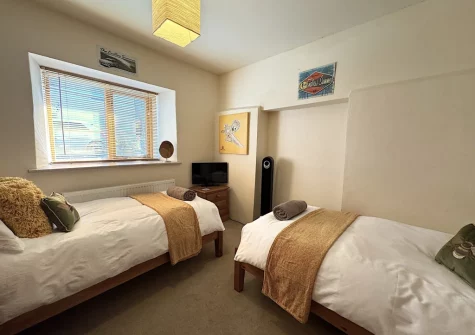 Bedroom #3 at Ivy Barn, Braunton