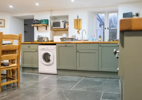 The kitchen at Ivy Cottage, Boscastle
