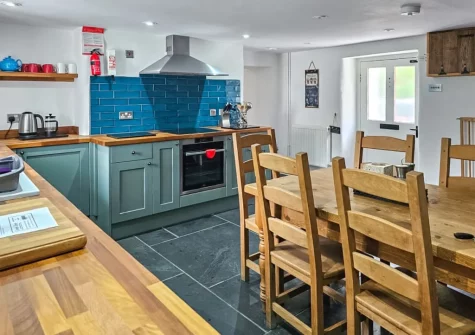 The kitchen & dining are at Ivy Cottage, Boscastle