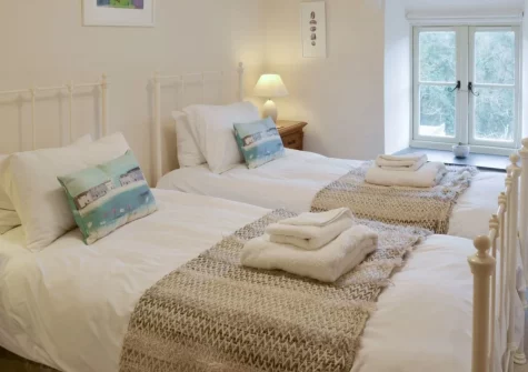 Bedroom #2 at Ivy Cottage, Boscastle