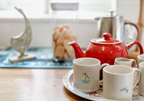 The kitchen at Ivy Crag, Polruan