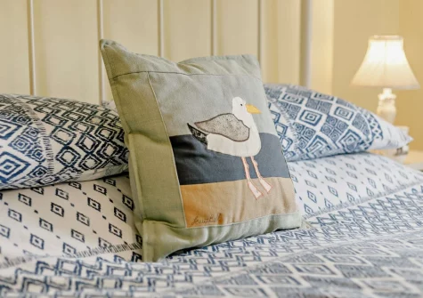 Bedroom #1 at Ivy Crag, Polruan