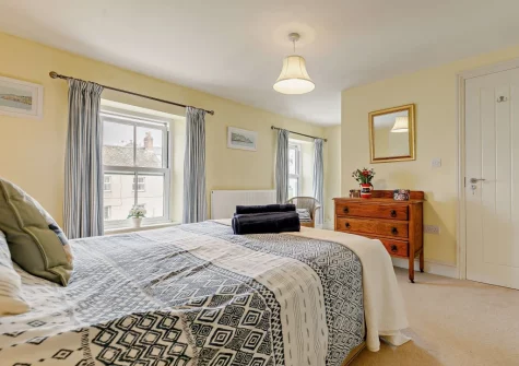 Bedroom #1 at Ivy Crag, Polruan