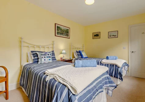 Bedroom #3 at Ivy Crag, Polruan