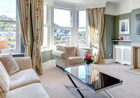 Ivydene, Looe is a spacious Victorian family home with stunning harbour views, original character features, and modern comforts. Enjoy al fresco dining on your private terrace and explore Cornwall's coastal treasures from this charming base.