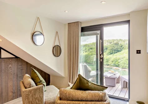 Bedroom #1 at Jasmine, Looe
