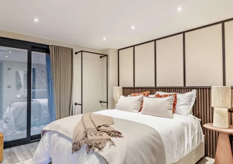 Bedroom #2 at Jasmine, Looe