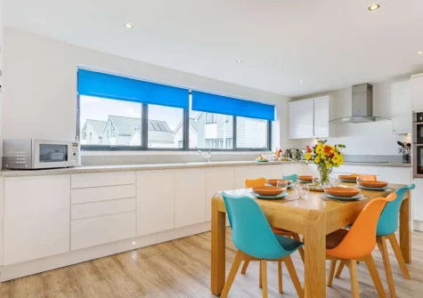 The kitchen & dining area at Jindalee, Westward Ho!