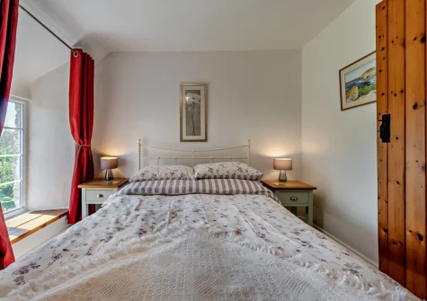 Bedroom #1 at Jobes Cottage, Chapel Amble