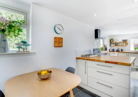 The kitchen at Jobs Cottage, Carleen