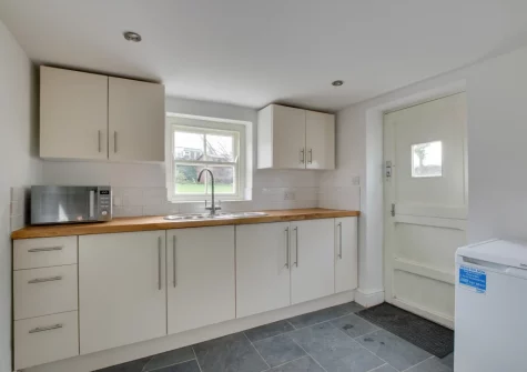 The utility room at Jobs Cottage, Carleen