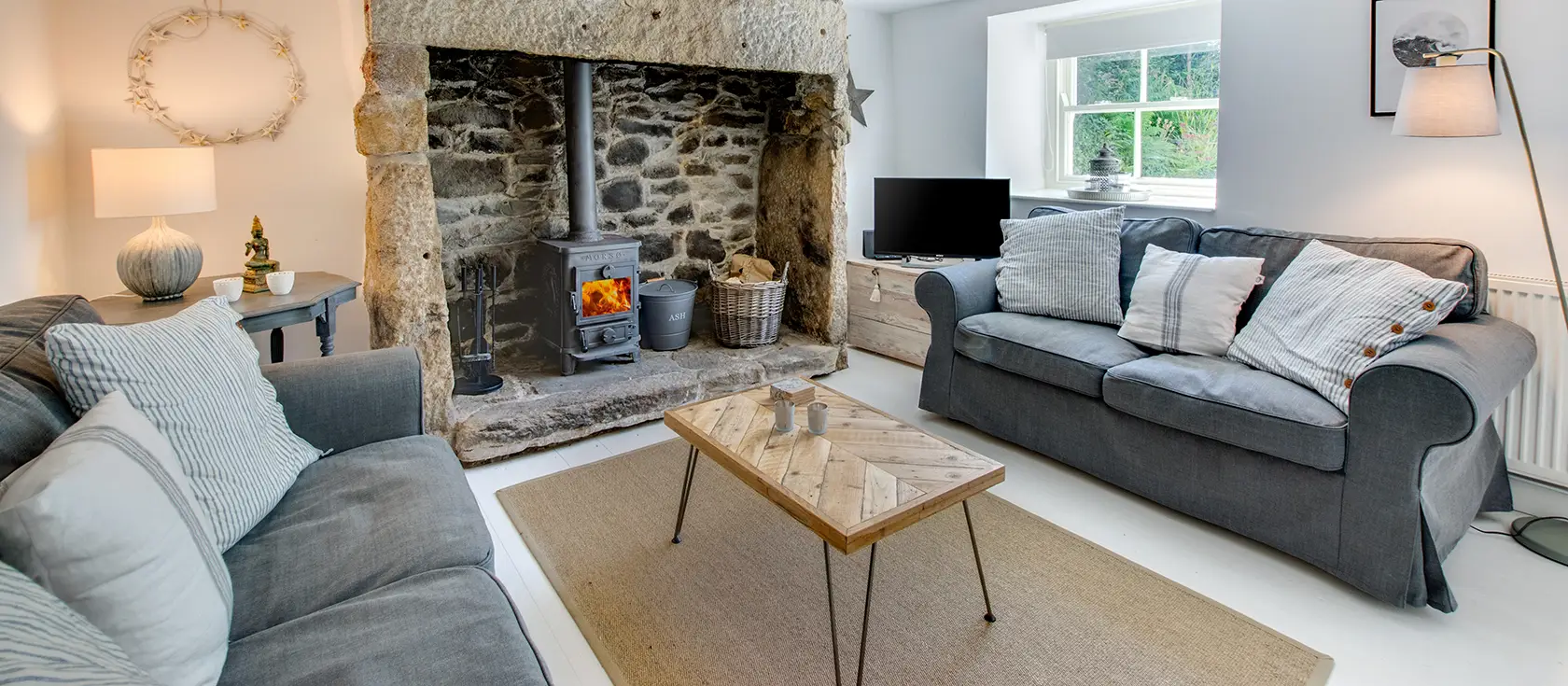 Jobs Cottage, Carleen is a charming traditional Cornish stone cottage with original features, large enclosed garden, and delightful stone playhouse. Perfect for families seeking peaceful countryside tranquillity near golden beaches and villages.