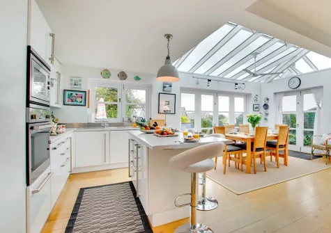 The kitchen at Joy House, Padstow