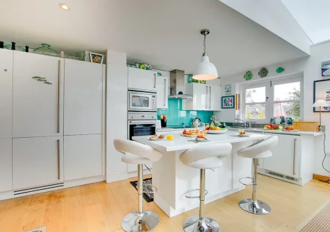 The kitchen at Joy House, Padstow