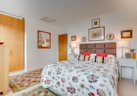 Bedroom #1 at Joy House, Padstow
