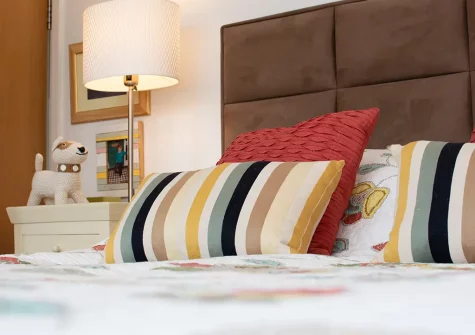 Bedroom #1 at Joy House, Padstow