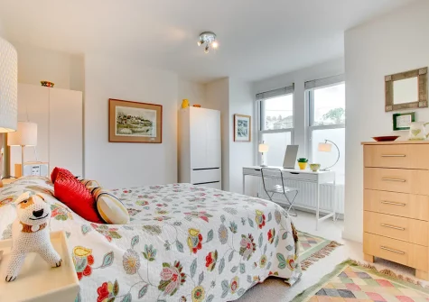 Bedroom #1 at Joy House, Padstow