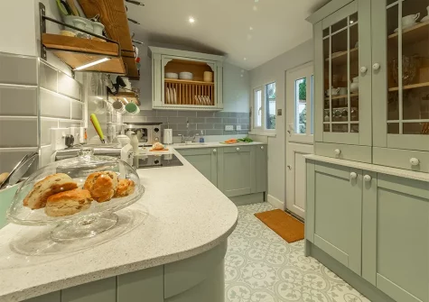 The kitchen at July Cottage, Constantine