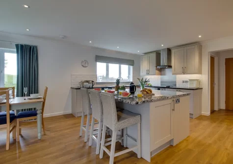 The kitchen at Kalundu, Constantine Bay