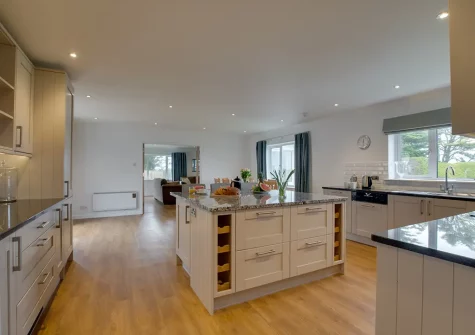 The kitchen at Kalundu, Constantine Bay