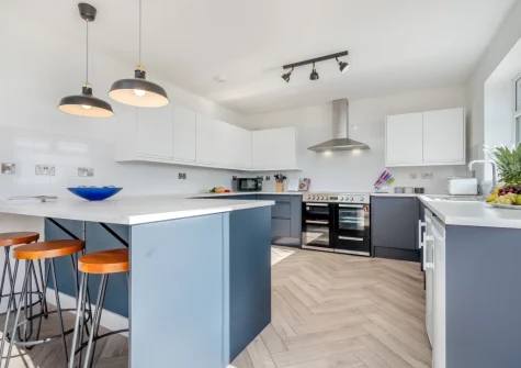 The kitchen at Kaolin House, St Austell