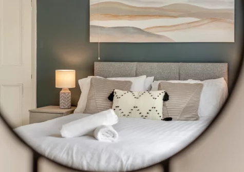 Bedroom #2 at Kaolin House, St Austell