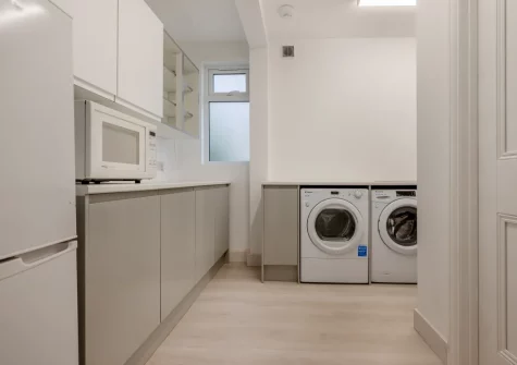 The utility room at Kaolin House, St Austell