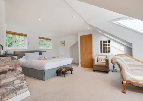 Bedroom #1 at Karenza, Fowey