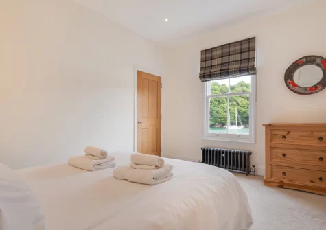 Bedroom #2 at Karenza, Fowey