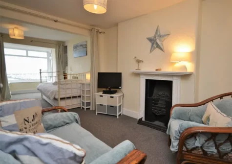 Bedroom #2 at Keepers Cottage, Brixham