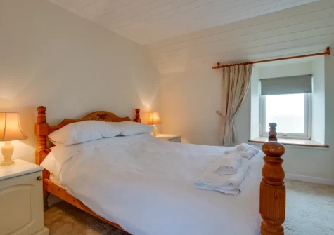 Bedroom #1 at Kelynack, Porthleven