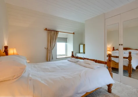 Bedroom #1 at Kelynack, Porthleven