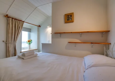 Bedroom #2 at Kelynack, Porthleven