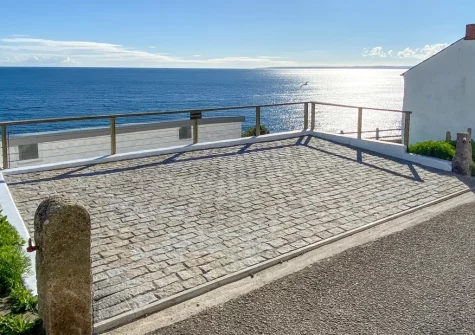 The convenient car parking space at Kelynack, Porthleven