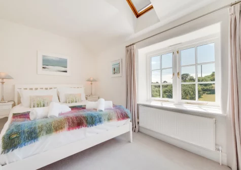 Bedroom #1 at Kemyel Mill, Lamorna