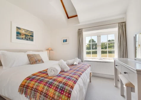 Bedroom #2 at Kemyel Mill, Lamorna