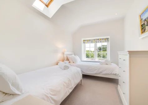 Bedroom #3 at Kemyel Mill, Lamorna