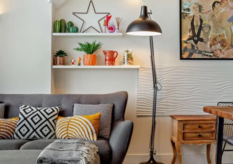 The living area at Kennack Heights, Kuggar