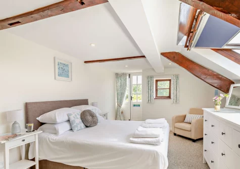Bedroom #1 at Kenniford Cider Steps, Clyst St George