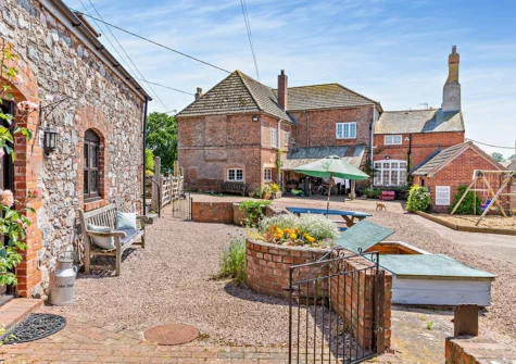 Outside Kenniford Cider Steps, Clyst St George