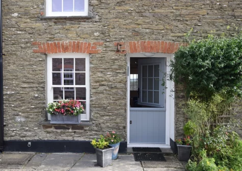 Outside Kernow Cottage, Whitecross