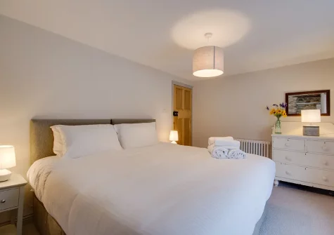 Bedroom #1 at Killas Cottage, Fowey