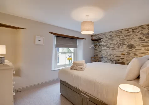 Bedroom #1 at Killas Cottage, Fowey
